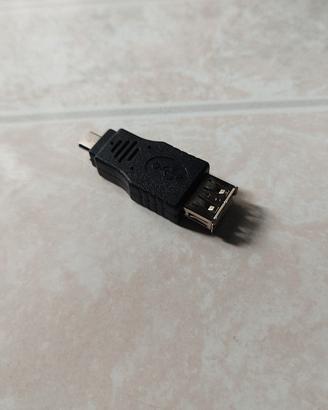 Adattatore usb femmina usb micro tipo B