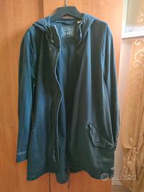 levi's parka in jeans nero xxl
