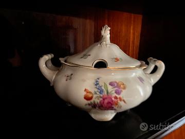 Zuppiera Vintage porcellana pirken hammer