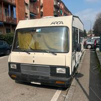 Arca Freccia 568 in fase di restauro