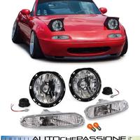 Coppia fanali anteriori + frecce per Mazda MX5 NA 