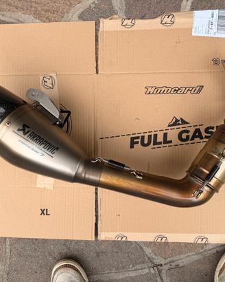 Scarico completo Akrapovič Yamaha Tracer 7 / GT