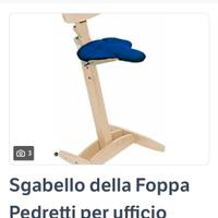 Sgabello foppa pedretti per ufficio e stireria