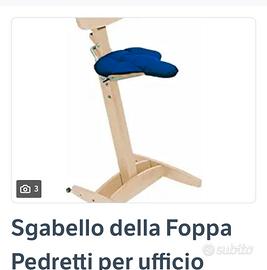 Sgabello foppa pedretti per ufficio e stireria