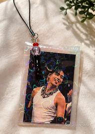 Phone charm K-pop handmade con foto – personalizza