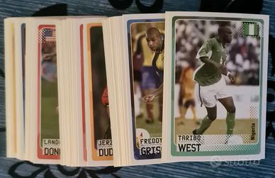 Lotto figurine calciatori panini road to fifa 2002