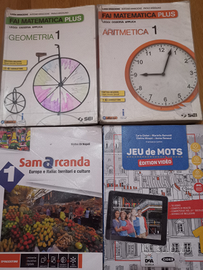 Libri 1 e 2 scuola medie