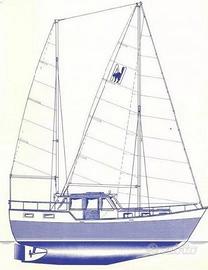 Nauticat 33 Motorsailer Ketch