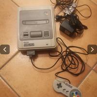 Super Nintendo SNES console perfetta anni '90