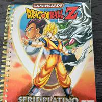 Album lamincards Dragonball Z Serie platino