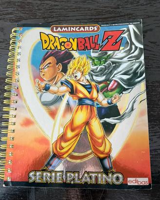 Album lamincards Dragonball Z Serie platino