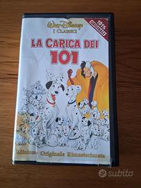 VHS Walt Dysney La carica dei 101