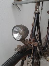 Bici vintage faro basso