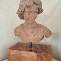 Scultura busto David del Verrocchio