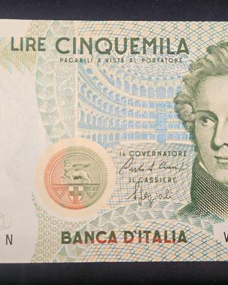Banconota 5000 Lire Italia