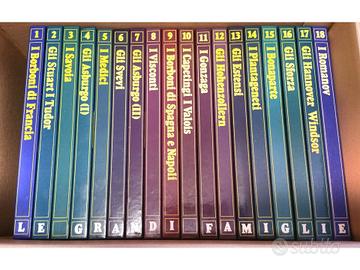 Le grandi famiglie d'Europa, 17 volumi, Mondadori