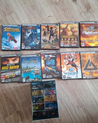 Lotto 10 Giochi PC FX / Sport Week  