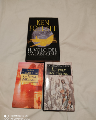 Le opere di Camilleri e Follett