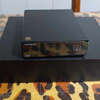 Topping E30II+cavo usb rame argentato