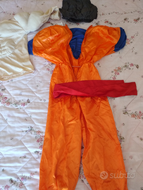 Maschera abito carnevale dragonball personaggio