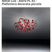 Lampadario metal Lux