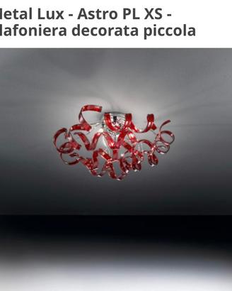 Lampadario metal Lux