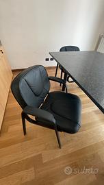 Poltrona Sedia in Pelle per Ufficio Sala Riunioni