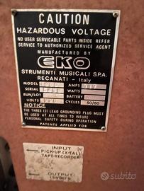 Pianoforte Organo eco