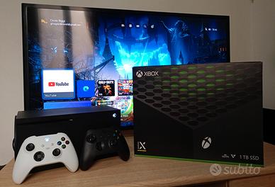 Xbox Serie X con 56 GIOCHI+Joystick+ Game pass