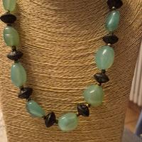 collana vintage avventurina