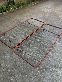 Reti letto singole a molle