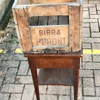 Cassette in legno birra