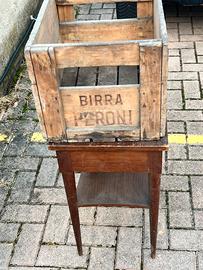 Cassette in legno birra