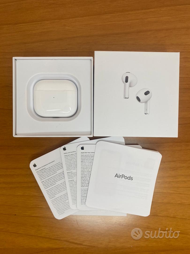 airpods 3 generazione volume basso