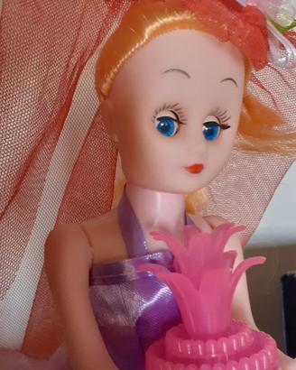 Bambola danzante principessa rosa