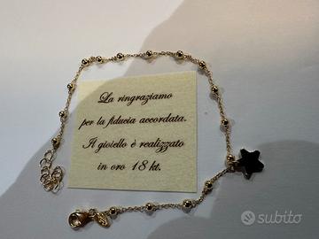 Braccialetto donna oro 18 kt