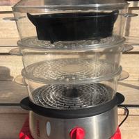 Cucina salutare con la Vaporiera Girmi