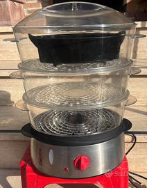 Cucina salutare con la Vaporiera Girmi