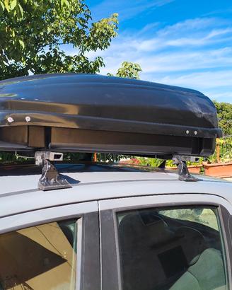 free box per auto con barre