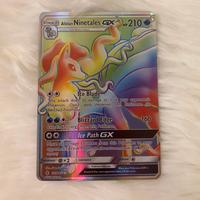 Pokemon Alolan Ninetales GX (Secret Rare)