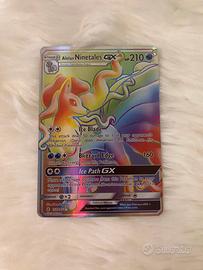 Pokemon Alolan Ninetales GX (Secret Rare)