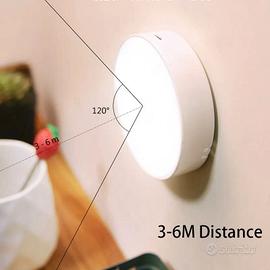 luci led con sensore movimento ricaricabile