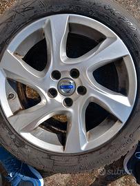 4 cerchi + gomme invernali volvo