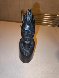 Statuetta africana in ebano