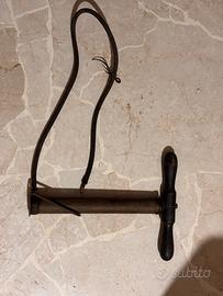 Pompa aria bici vintage ottone