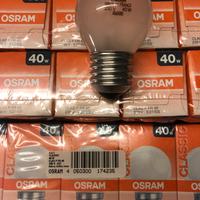 30pz lampadine sfera edison E27 40 watt Osram
