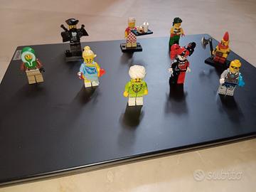 9 mini figure Lego varie