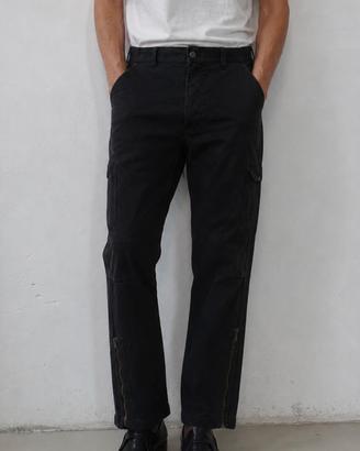 Pantalone cargo CK Jeans 100%  cotone nero  size33