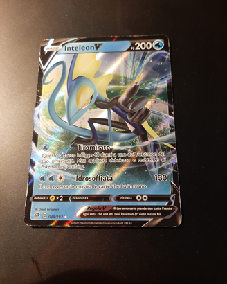 Carta pokèmon-Inteleon V