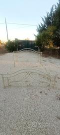 Letto matrimoniale in ferro 